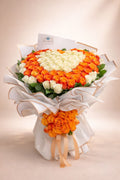 orange sunset bouquet